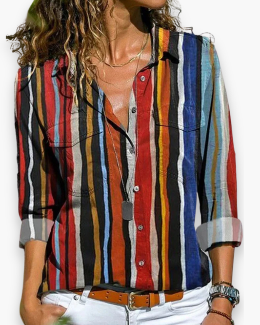 Elegant bluse til kvinder | Let og åndbar