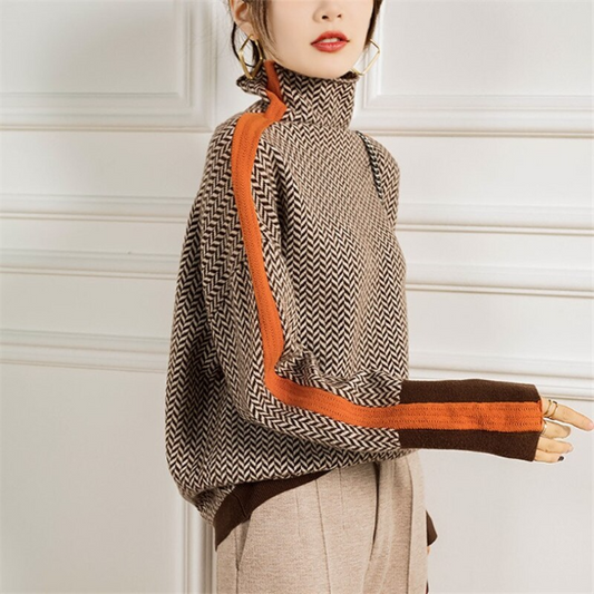 Britt Striped Women's Sweater