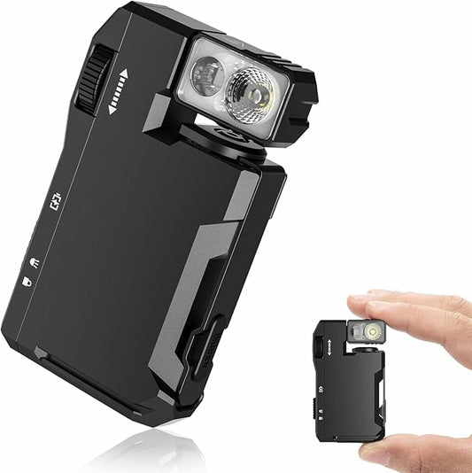 Lumenix™ G5 Genopladelig EDC Lommelygte med Høj Lysstyrke