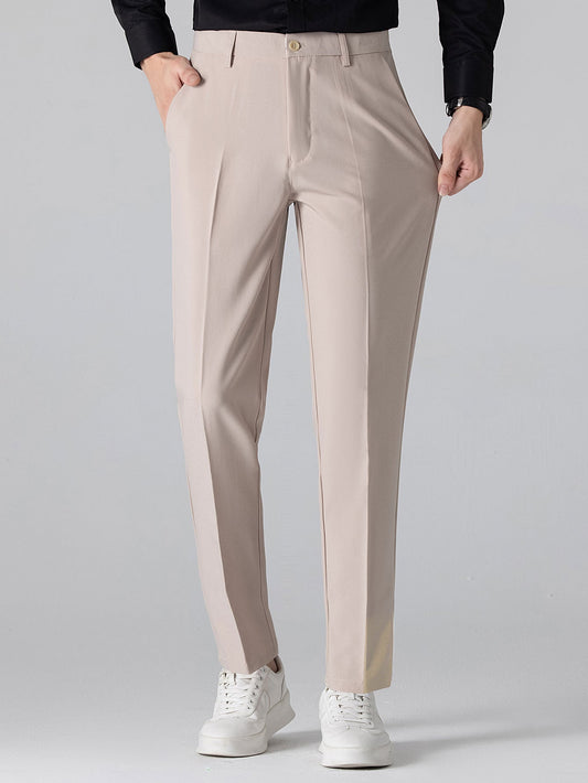 Slim Fit Tætsiddende Bukser