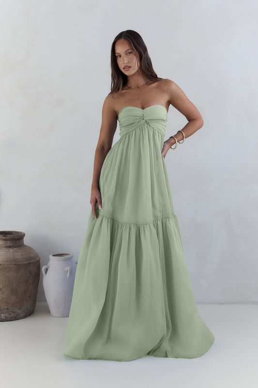 Strapless Aftenkjole med Uforglemmelig Stil til Særlige Anledninger