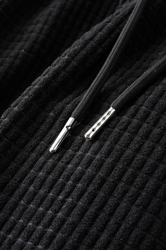Corduroy-joggerbukser med paisleyprint og sidelommer