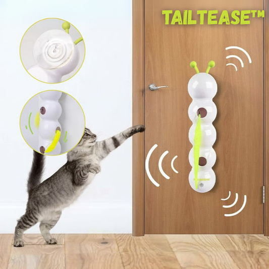TailTease™ Kattelegetøj til Aktiv Leg og Underholdning