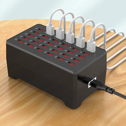 USB Opladningsstation med Flere Porter til Effektiv Opladning