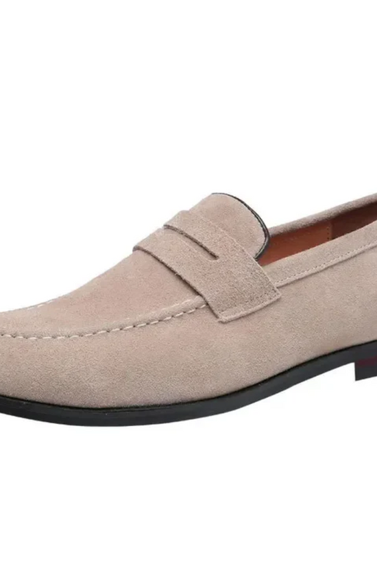 Suede Summer Slip-Ons