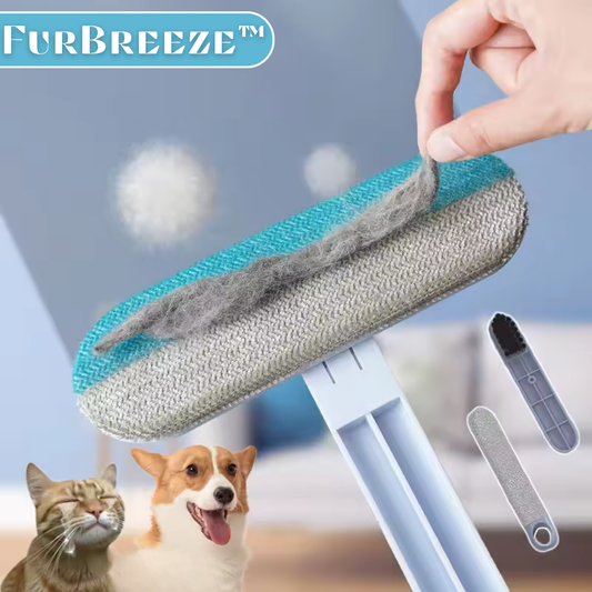 FurBreeze™ Hårfjernerbørste til effektiv pelspleje af kæledyr