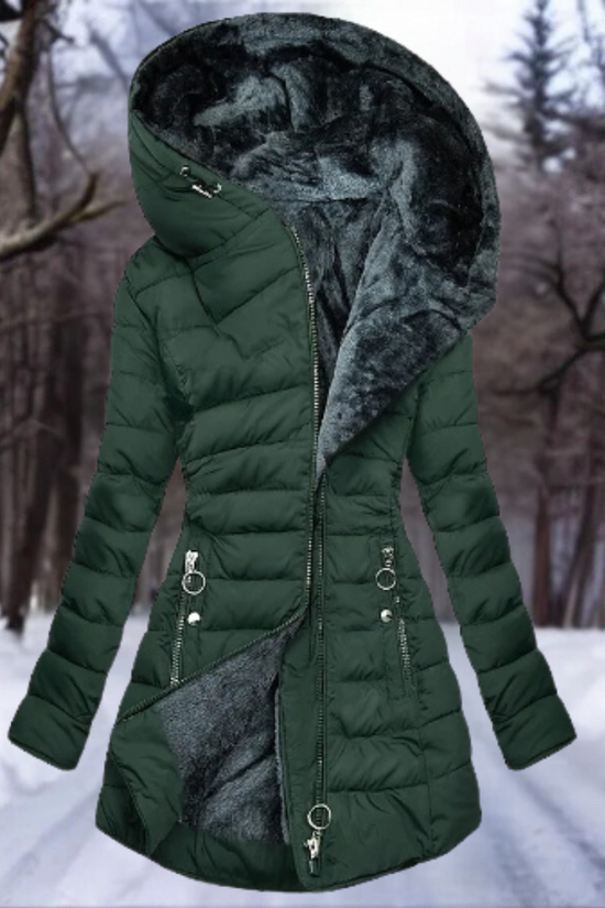 Parka, Vandtæt, Hætte, Dame