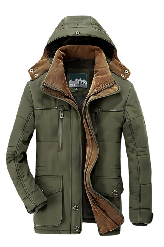 Vinterjakke, Polstret, Zip-front - Francesco