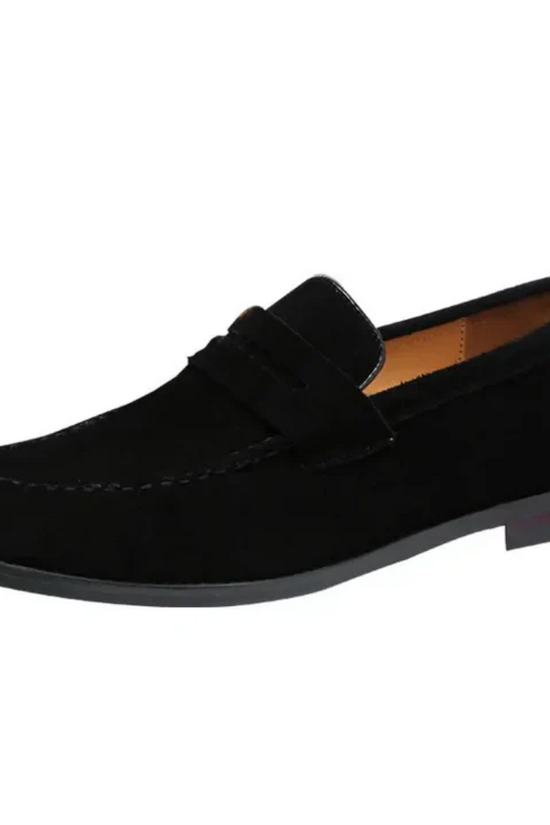 Suede Summer Slip-Ons