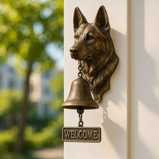 GuardianBell™ Velkomstklokke til Schæferhund - Beskyttelse og Gæstfrihed