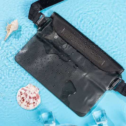 AquaPulse Gear™ Vandtæt mobilcover – Holdbar beskyttelse til smartphone og værdigenstande