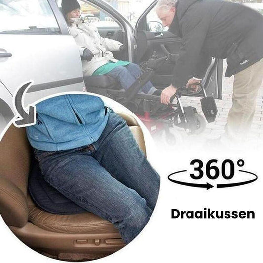 360° Drejbar Siddepude til Forebyggelse af Smertefulde Bevægelse