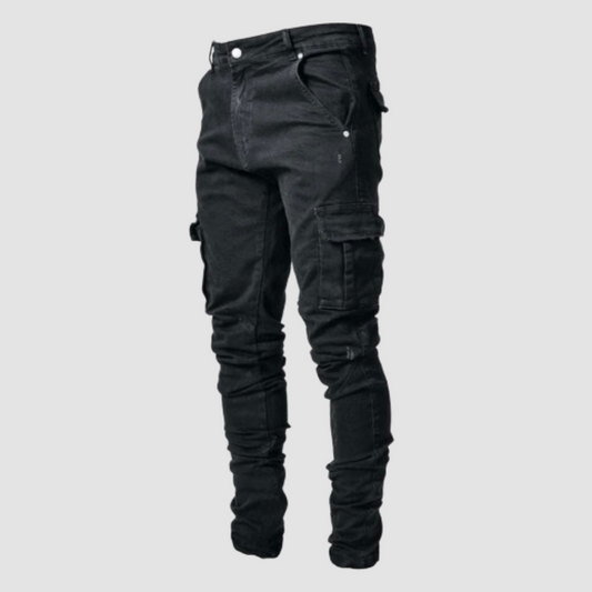 Komfortable Jeans med Ultra-Stretch Herre - Sort