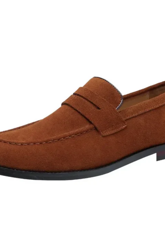 Suede Summer Slip-Ons
