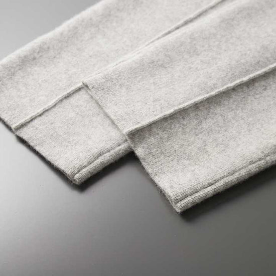 Herre Cashmere Bukser, Skræddersyet Pasform, Åndbar