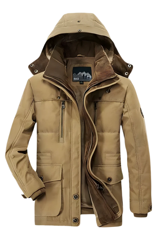 Vinterjakke, Polstret, Zip-front - Francesco