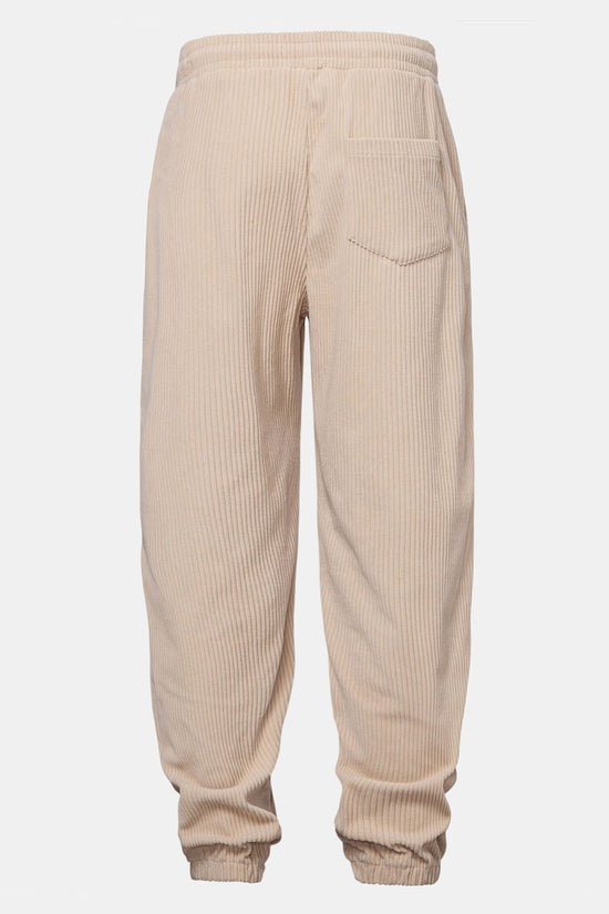 Corduroy Hoodie Med Kængurulomme & Corduroy Jogger Bukser