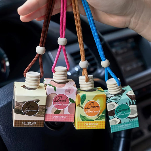 Bil luftfrisker med langtidsholdbar parfume uden alkohol