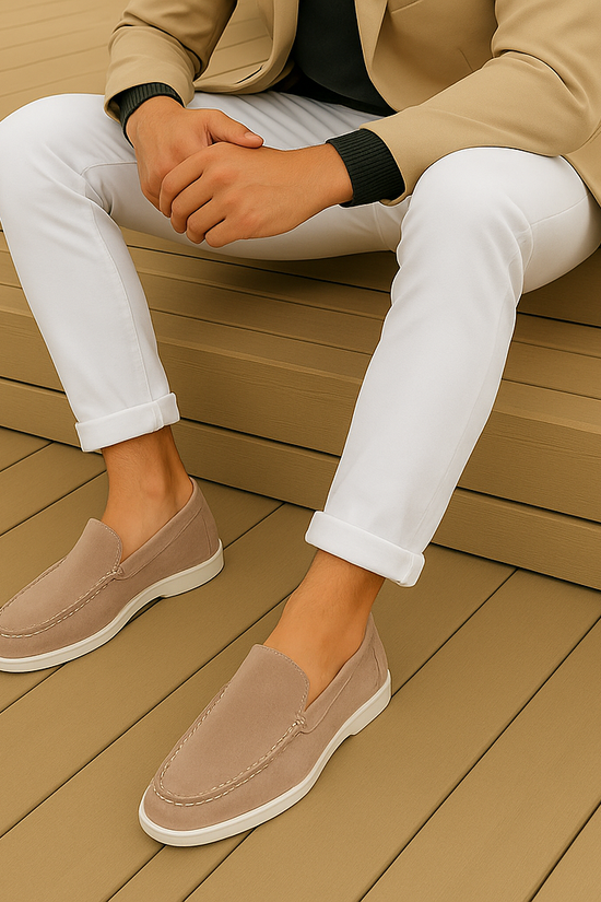 Stylish Suede Loafers