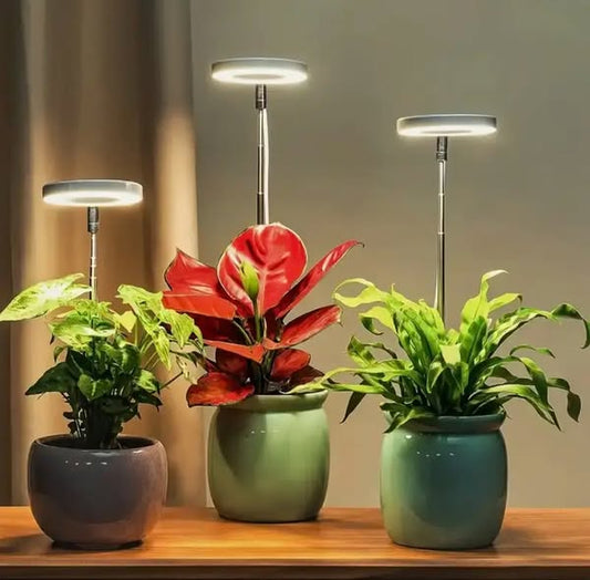 Justerbar LED-plante lampe fra AdjustPlant – Ideelt lys til sund vækst