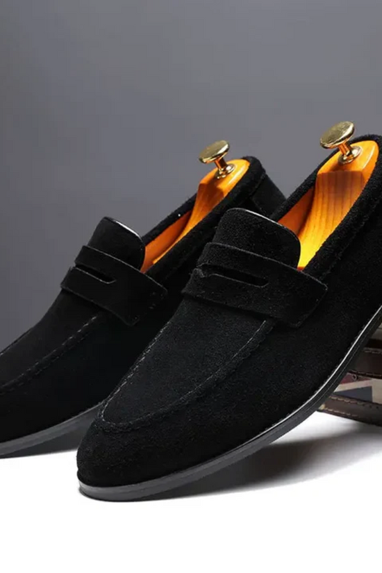Suede Summer Slip-Ons