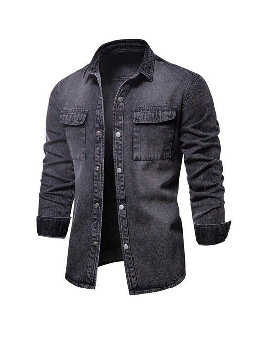 Rolf - Herre Denim Skjorte