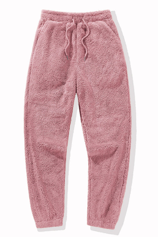 Basic Teddy Hoodie & Teddy joggerbukser