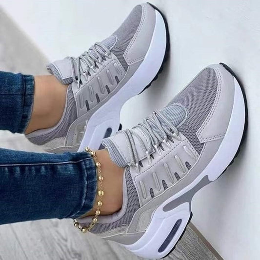 Air-Cushion Sneakers, Platform, Dame