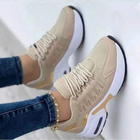 Air-Cushion Sneakers, Platform, Dame