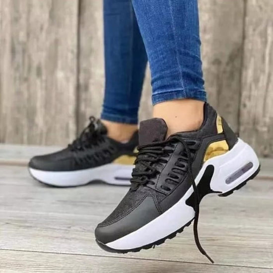 Air-Cushion Sneakers, Platform, Dame