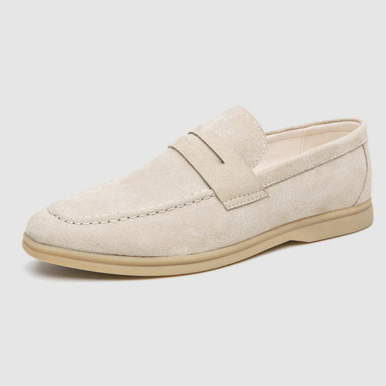 Elegant Suede Loafers from Firenze