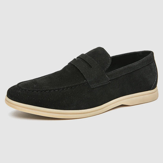Elegant Suede Loafers from Firenze