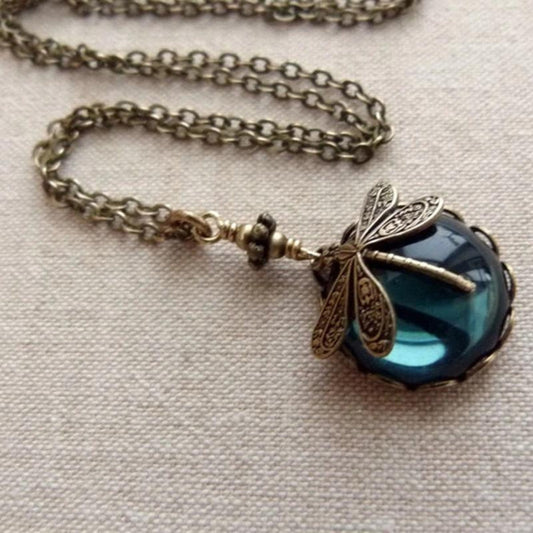 Retro Libelle Necklace