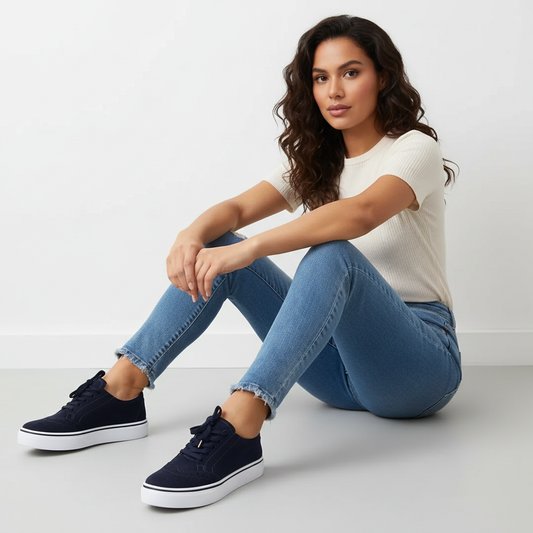 Sneakers, Letvægt, Åndbart Tekstil