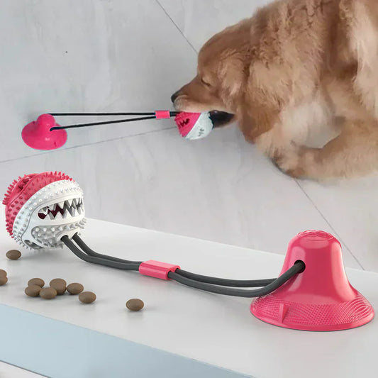 ChewMaster™ Interaktivt Hundelegetøj med Sugekop til Aktiv Leg