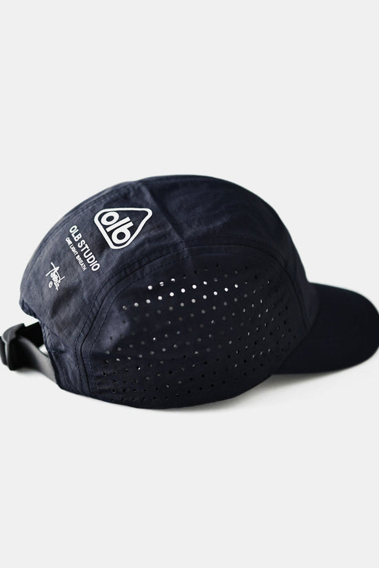 Hurtigttørrende Perforeret 5-Panel Kasket | Åndbar Trykt Logo Justerbar Sportskasket