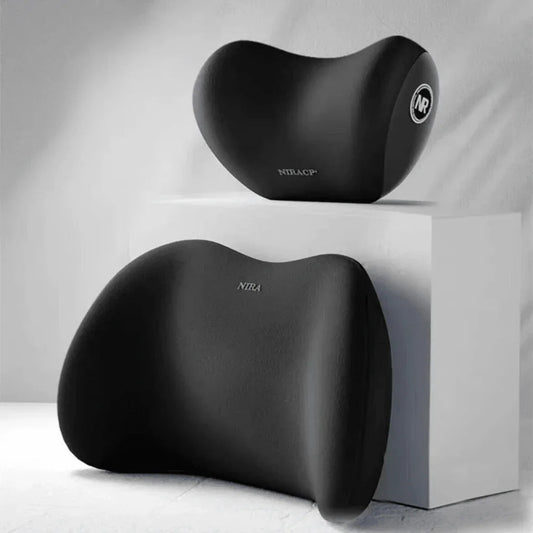 ErgoDrive Comfort Pudesæt – Ergonomisk nakke- og rygstøtte til bilen