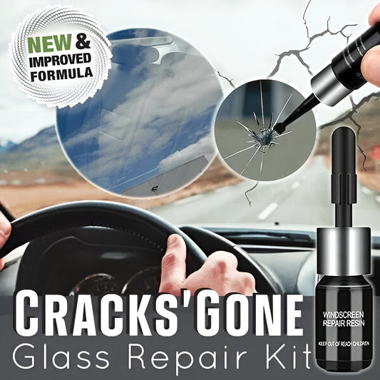 CrackGone™ - Effektiv glasreparationsløsning til hurtig reparation!
