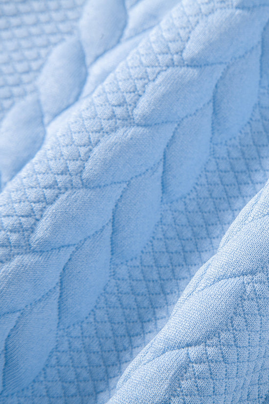 Twist Jacquard V-hals Polo
