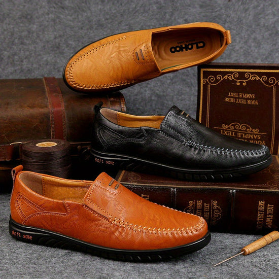 Stilfulde Læder Loafers