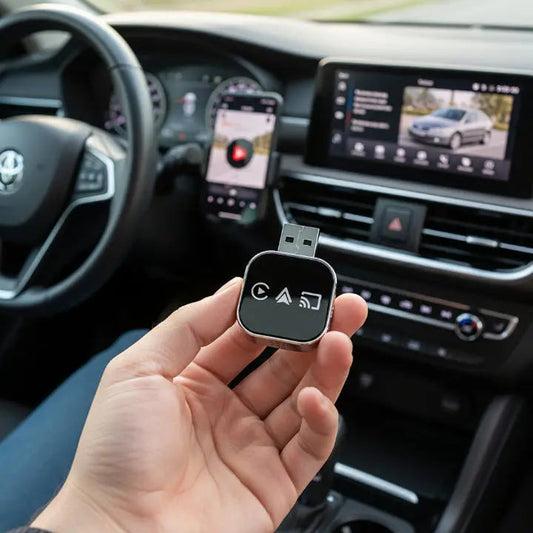 DriveLink™ Trådløs CarPlay USB-Adapter for Problemfri Tilslutning