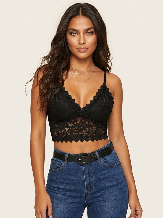 Kanten bralette top – Mara