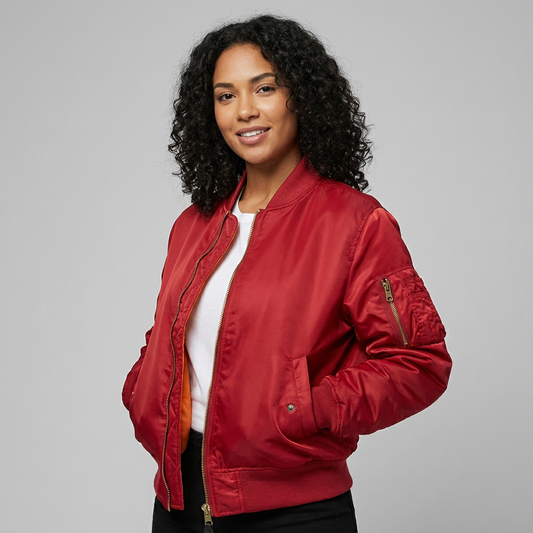 Moderne dames bomberjakke - Mila