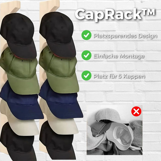 CapRack™ - Effektiv opbevaring af kasketter til et ryddeligt rum