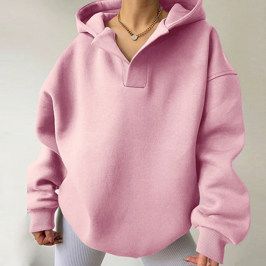 Oversized dames hoodie med hætte – Sienna