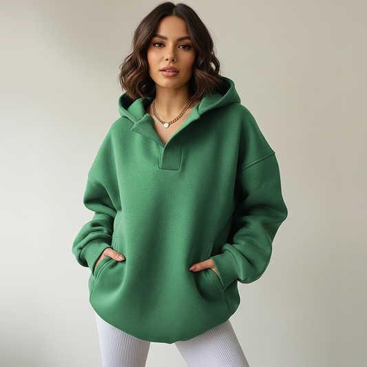 Oversized dames hoodie med hætte – Sienna