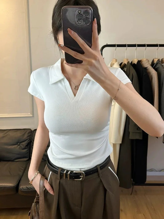 Fitted Crop T-Shirt