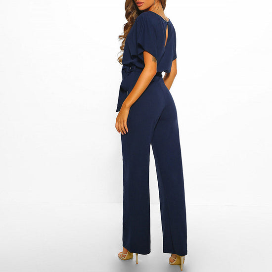 High Waist Bukser, Polyester/Rayon, Dame