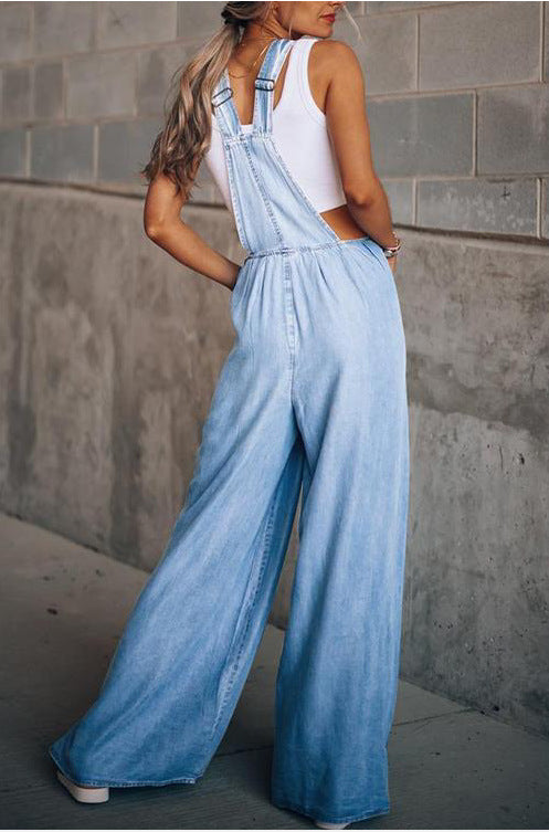 Bred Jumpsuit til kvinder | Let og luftig