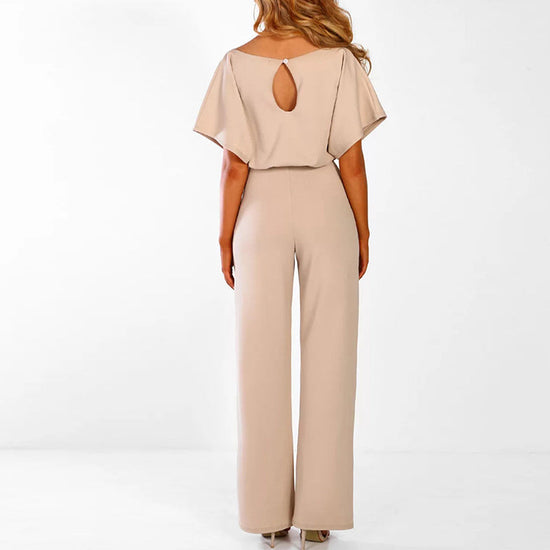 Elvina - Elegant Jumpsuit med Taljebånd